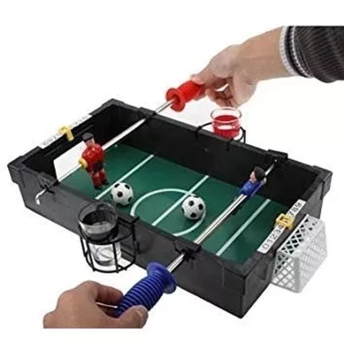 GENERICO - Taca Taca Juego De Mesa Niños Fútbol Portatil 2 Personas