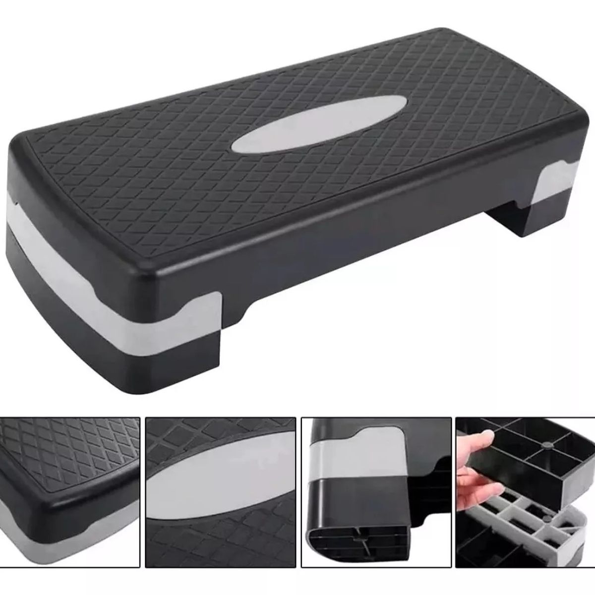 MUNDO MAGIA - Step Aerobico 2 Niveles Antideslizante Yoga Pilates Fitness