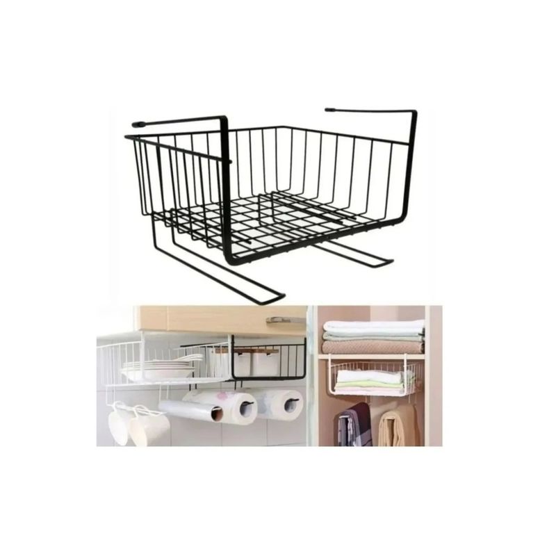 GENERICO - Canasto Flotante Porta Nova Organizador Cocina White