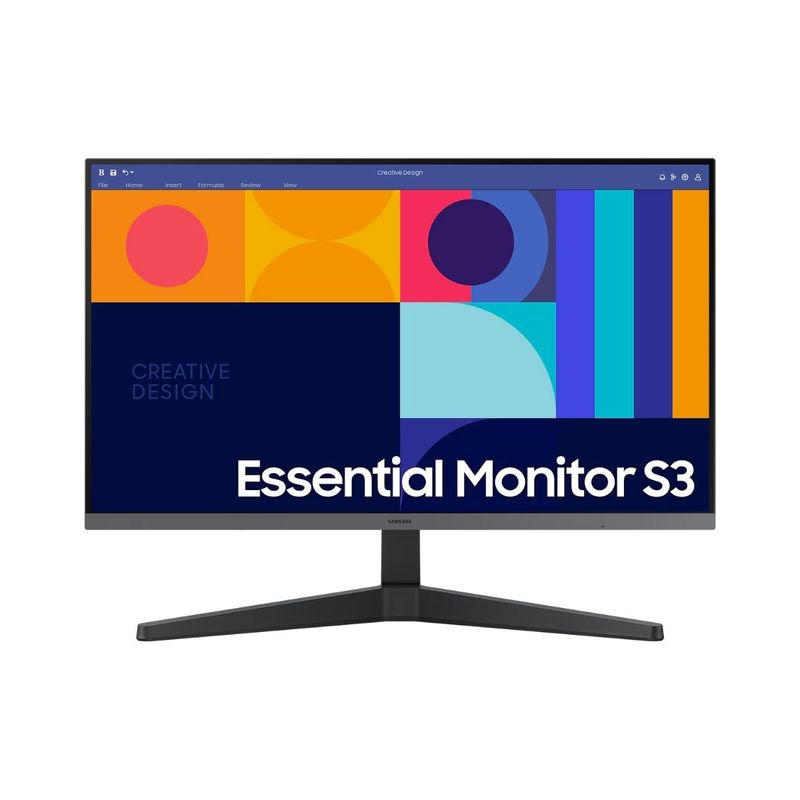 SAMSUNG - Monitor Samsung Essential S3 24" 1.920 X 1.080 100Hz 4ms