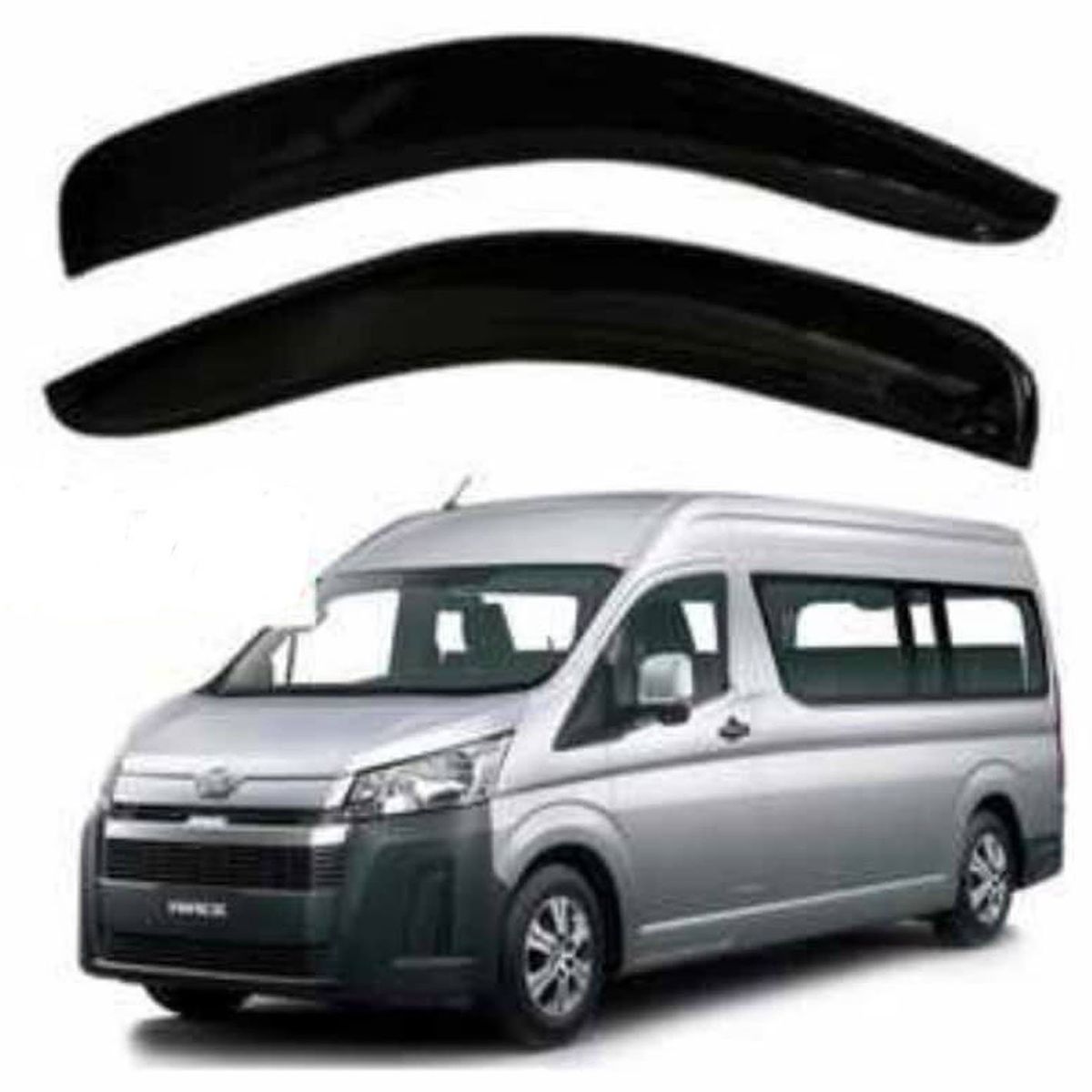 GENERICO - Kit Aletas Bota Agua Negras Hiace 2007