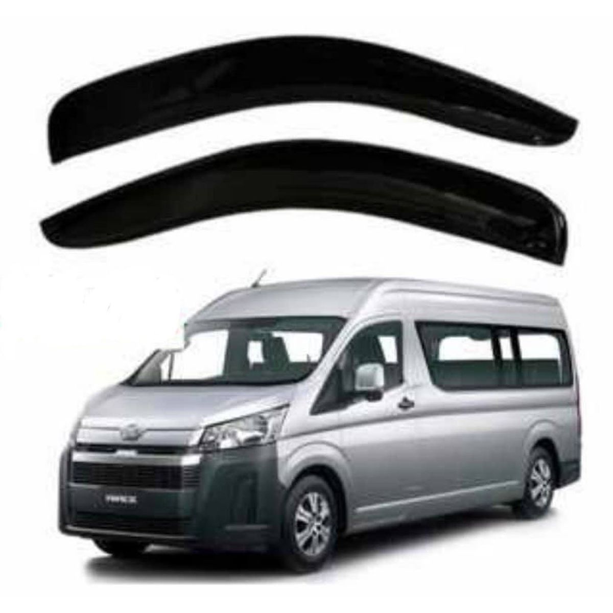 GENERICO - Kit Aletas Bota Agua Negras Hiace 2007