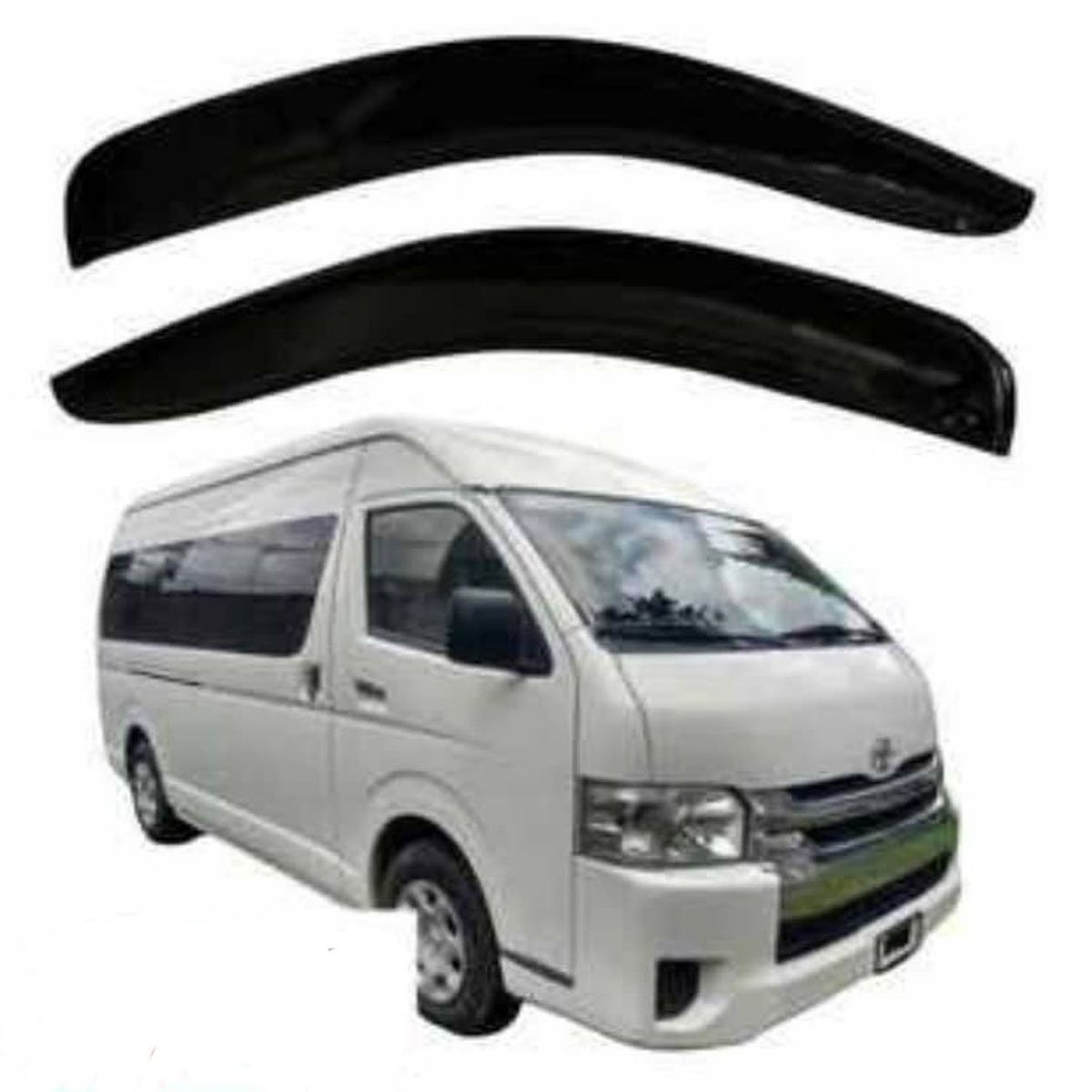 GENERICO - Kit Aletas Bota Agua Negras Hiace 2007