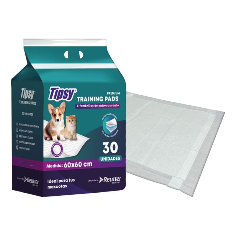 REUTTER - Sabanillas De Entrenamiento Mascota 60 X 60 Reutter 30 Unid