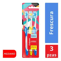 COLGATE - Cepillo Twister Colgate1 Disp Pack X 3 Cepillos
