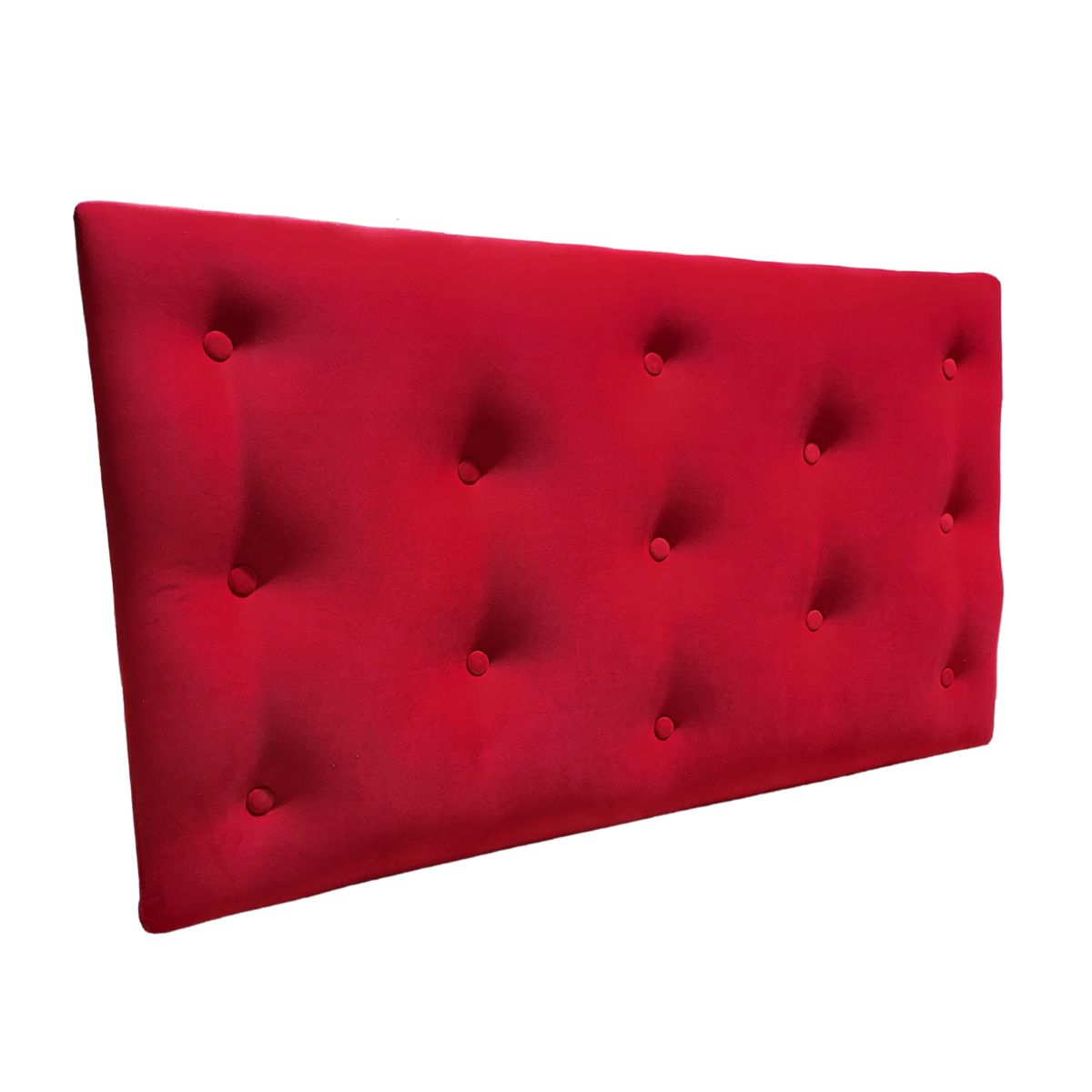 GENERICO - Respaldo 1 1/2 Rojo Felpa Muebles Rimar