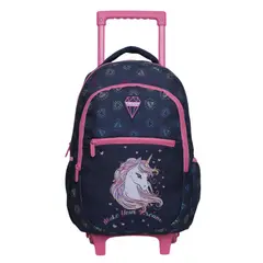 HEAD - Mochila Carro Intantil Niña Strong Diamond Azul