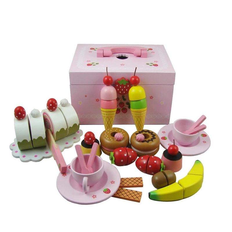 ARTIDIX - Juguete Simbólico Set De Repostería Madera Montessor