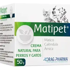 DRAG PHARMA - Matipet Crema De Matico Para Perros Y Gatos 50 Grs