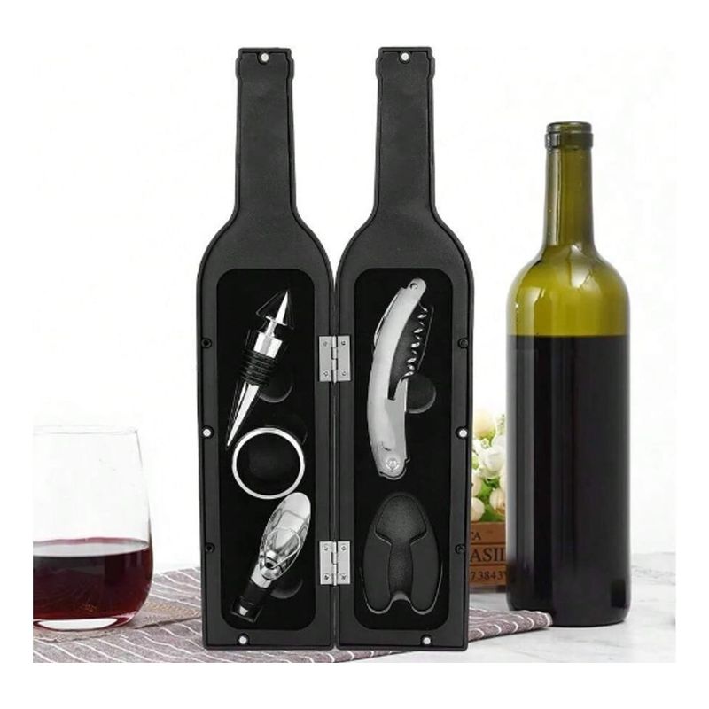 GENERICO - Set Profesional Accesorios Sacacorchos De Vinos Destapador