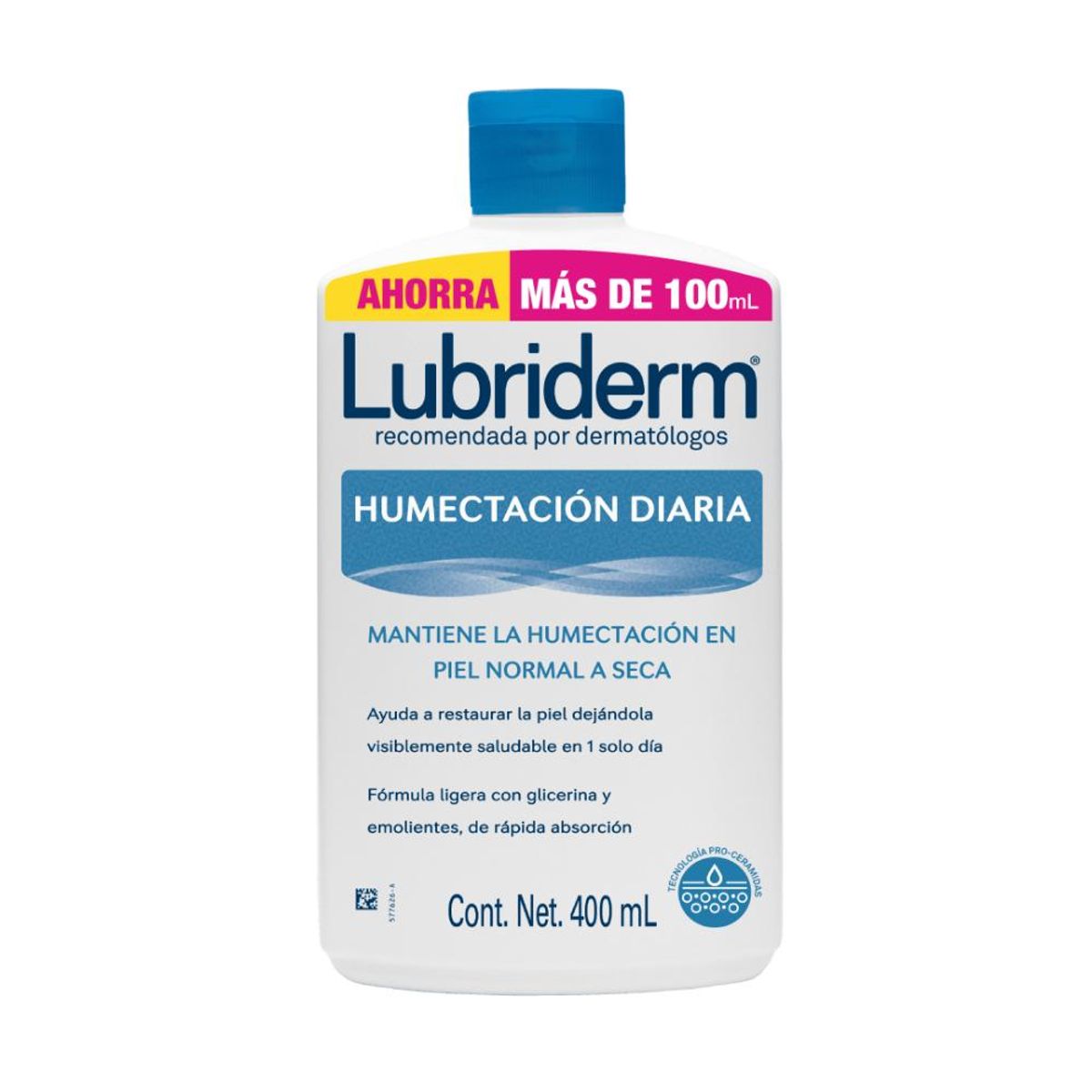 LUBRIDERM - Crema corporal LUBRIDERM® Humectación Diaria 400 ml