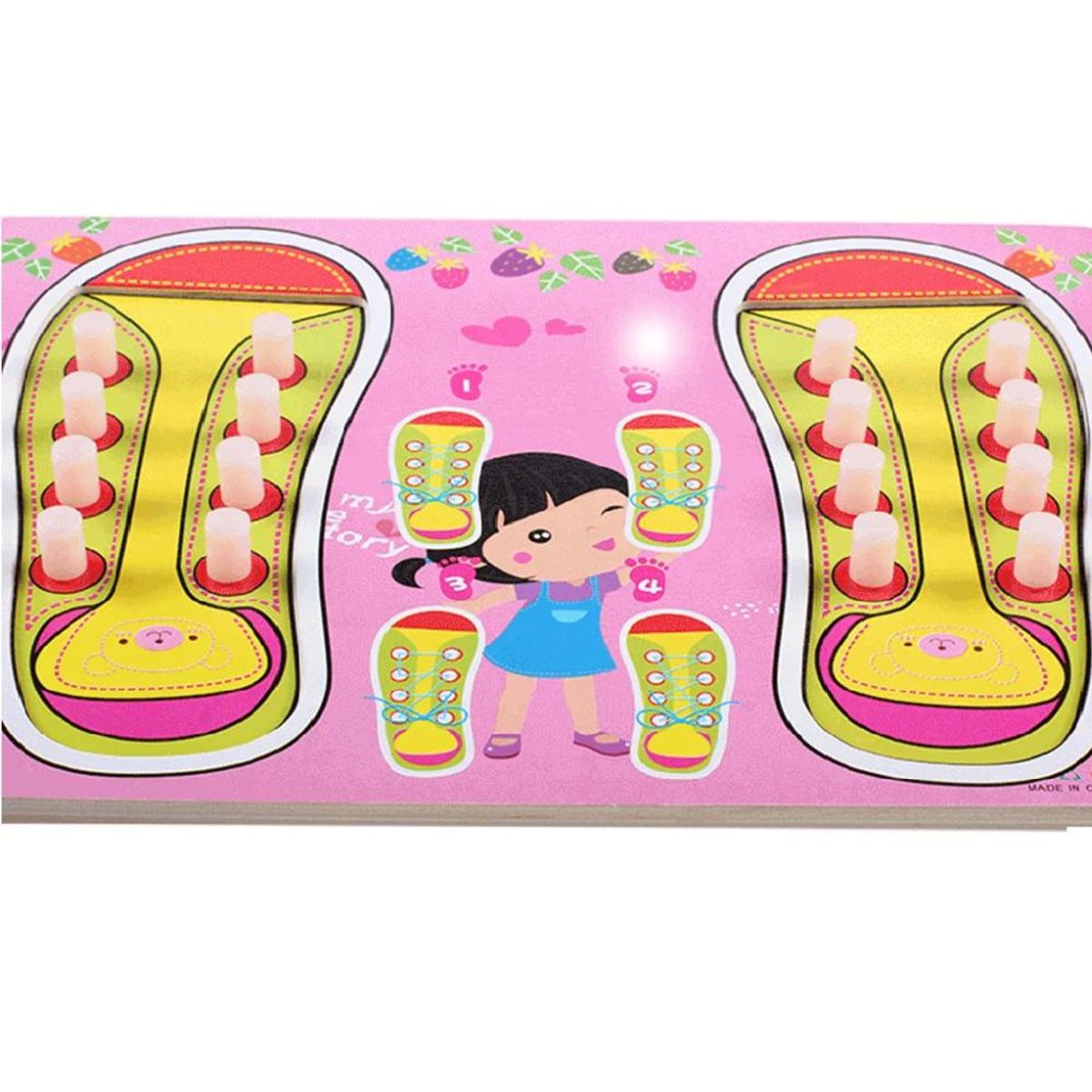 TOLIPA - Tabla de Aprendizaje para aprender atar las agujetas