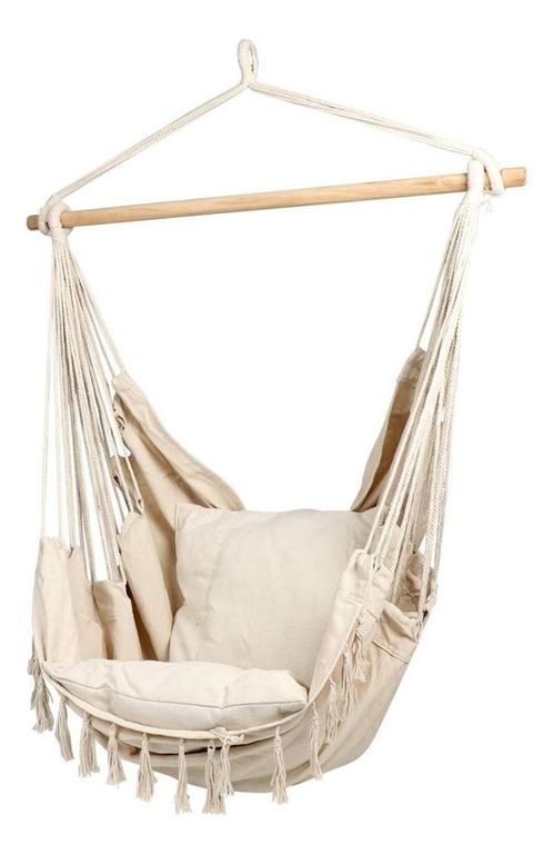 Hamaca Silla Columpio Terraza Camping 130x100 cm