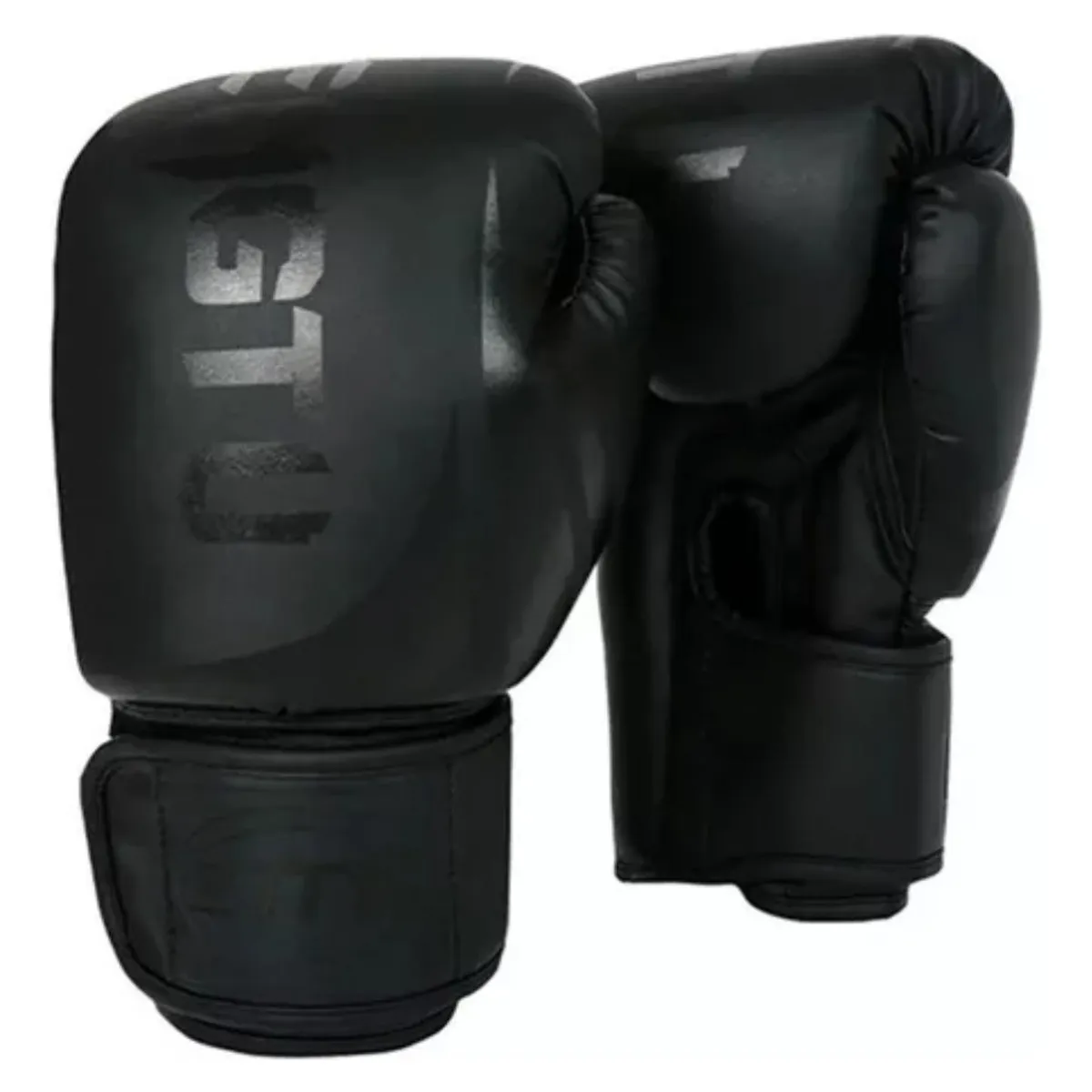 IMPORTCLICK - Guantes Boxeo Profesional Alta Calidad Velcro - Negro