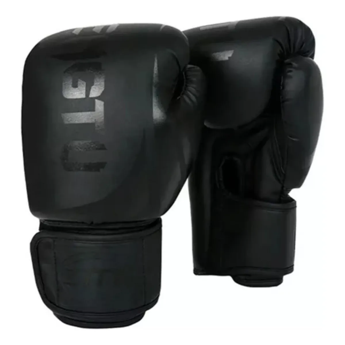 IMPORTCLICK - Guantes Boxeo Profesional Alta Calidad Velcro - Negro