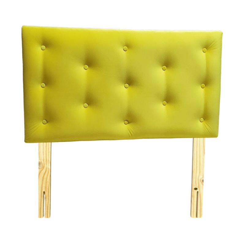 GENERICO - Respaldo 1 1/2 Ocre Felpa Muebles Rimar
