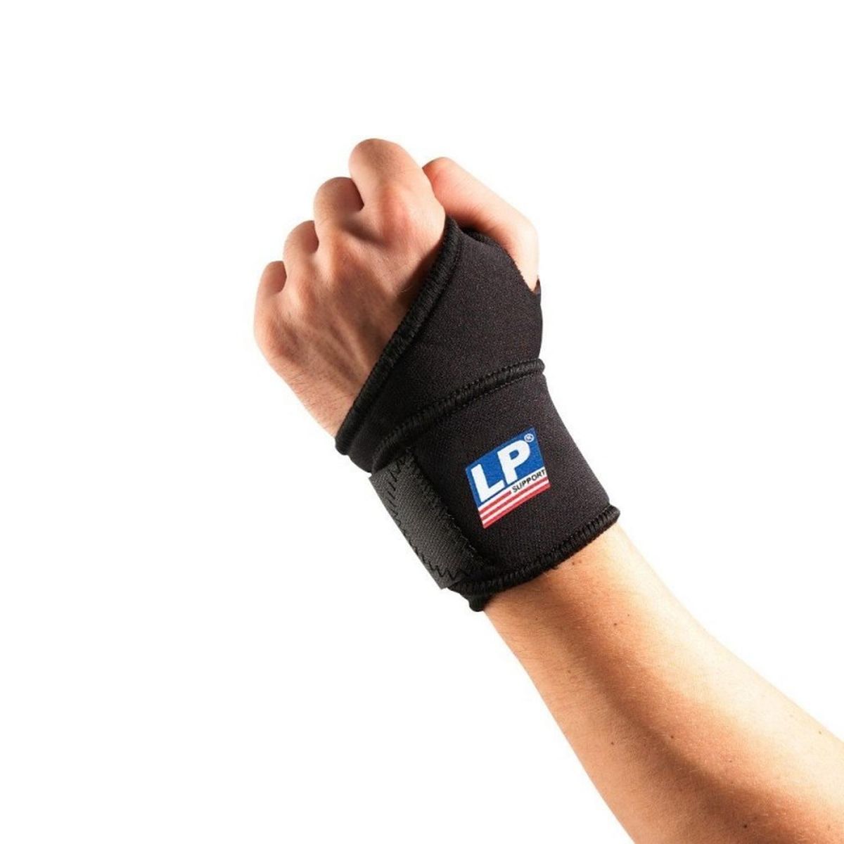 GENERICO - Muñequera dedo pulgar 1 unidad negra