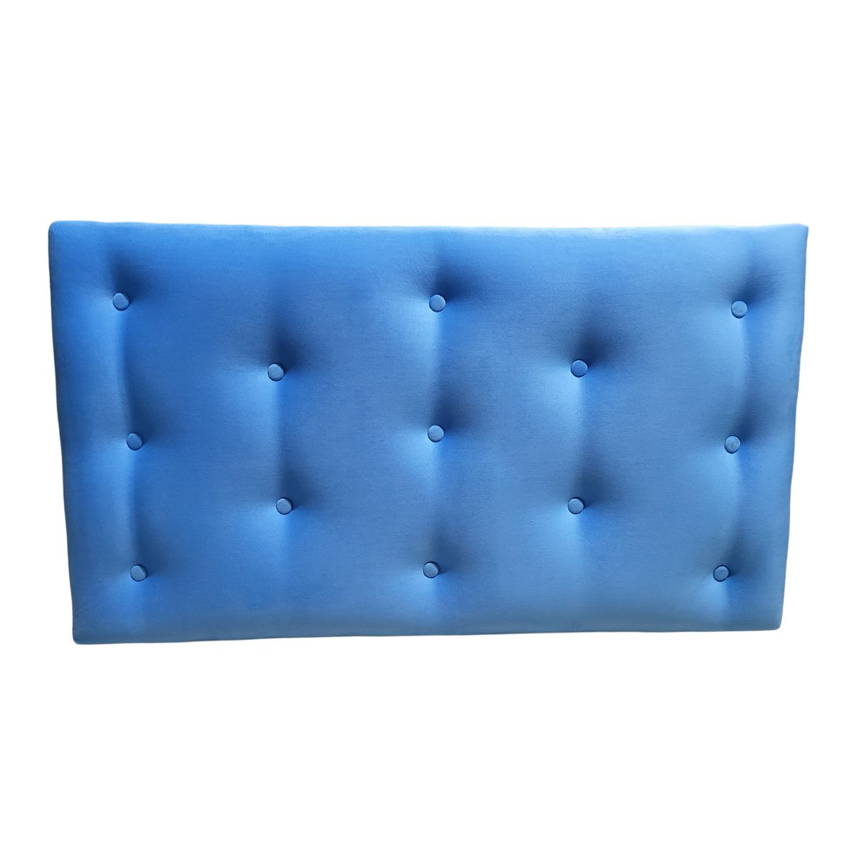 GENERICO - Respaldo 1 1/2 Celeste Felpa Muebles Rimar