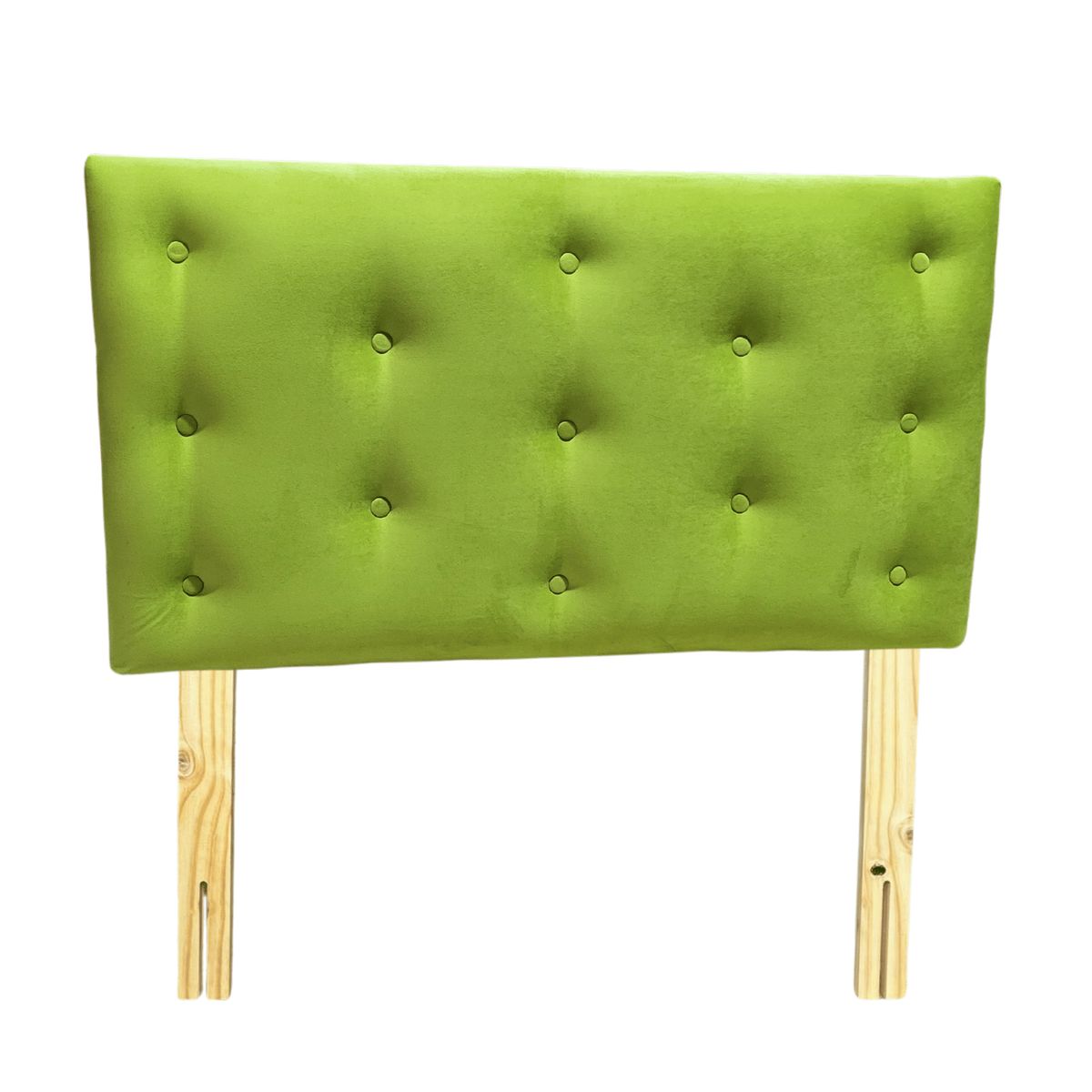 GENERICO - Respaldo 1 1/2 Verde Pistacho Felpa Muebles Rimar