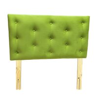 Respaldo 1 1/2 Verde Pistacho Felpa Muebles Rimar