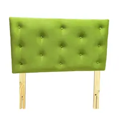 GENERICO - Respaldo 1 1/2 Verde Pistacho Felpa Muebles Rimar