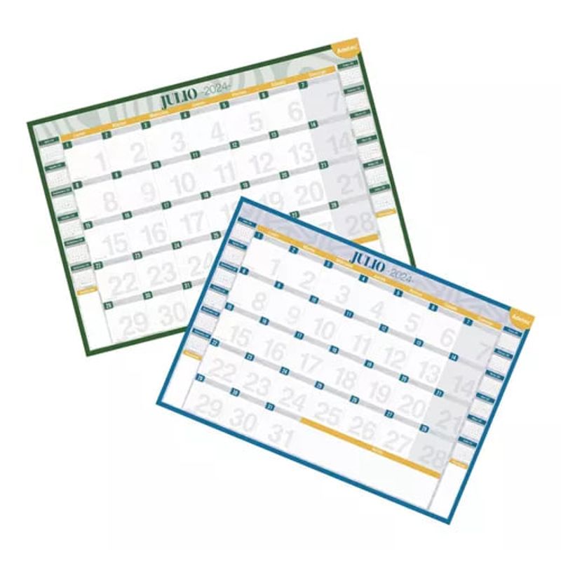 ADETEC - Calendario Anual De Escritorio 2024-2025 Adetec