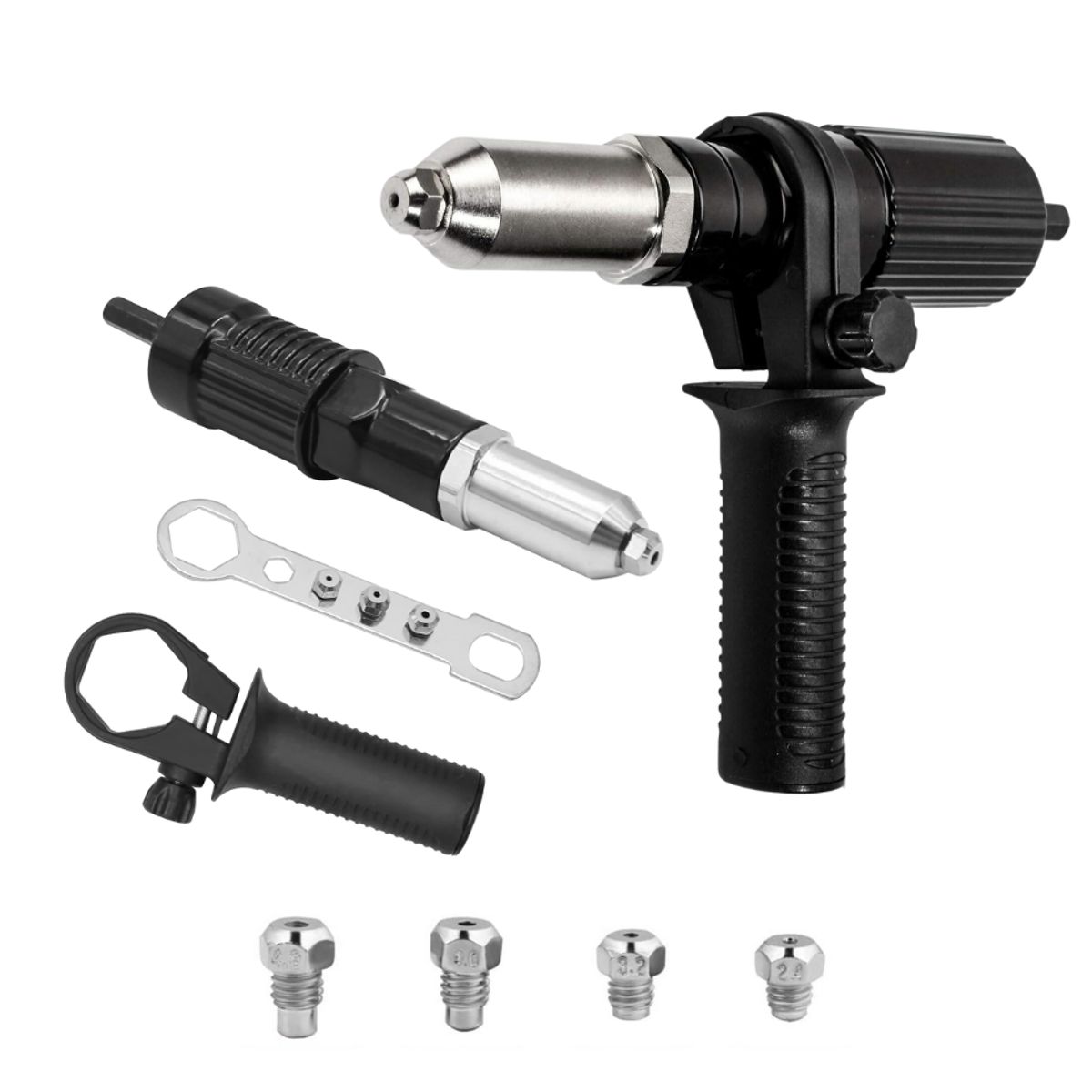 GENERICO - Remachadora Para Taladro Remache Remachar Adaptador pop