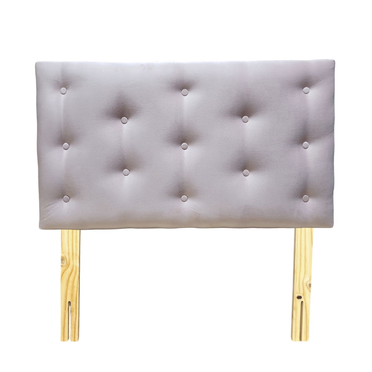 GENERICO - Respaldo 1 1/2 Rosa Pastel Felpa Muebles Rimar