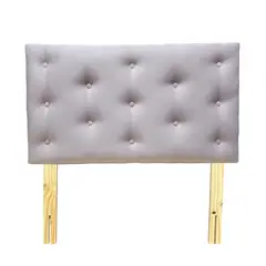 GENERICO - Respaldo 1 1/2 Rosa Pastel Felpa Muebles Rimar