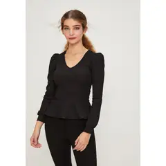 IO - Polera Lisa Negro