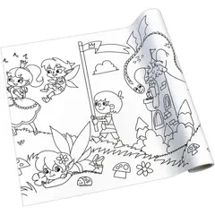 GENERICO - Adhesivo Para Colorear Diseño Hadas 4mts - SC