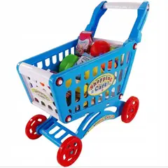 GENERICO - CARRITO SUPERMERCADO COMPRAS PARA NIÑOS JUGUETE