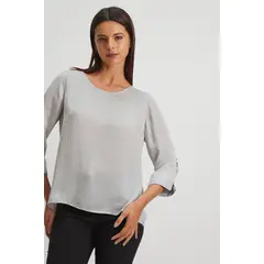 ASH - Blusa Lisa Gris