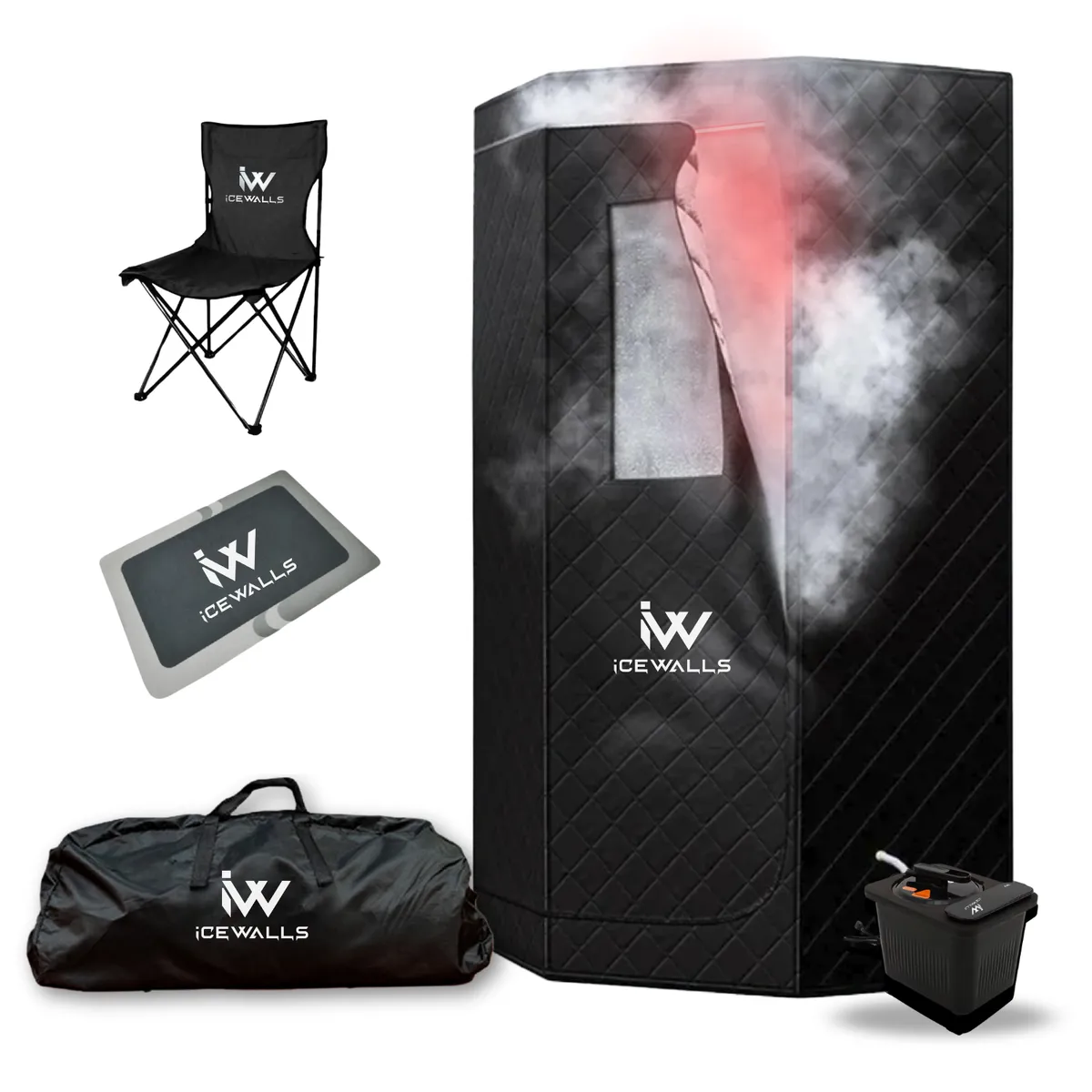 ICE WALLS - Sauna Portátil - Sauna casa - Sauna Hogar - Recovery - Salud