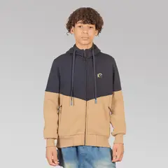 GANGSTER - Niño Poleron Fullziper Clever Azul