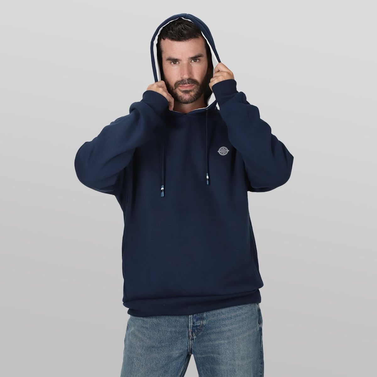 GANGSTER - Poleron Hoodie Giddy Azul Gangster