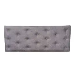 GENERICO - Respaldo 2 Plazas Gris jaspeado cavancha Muebles Rimar