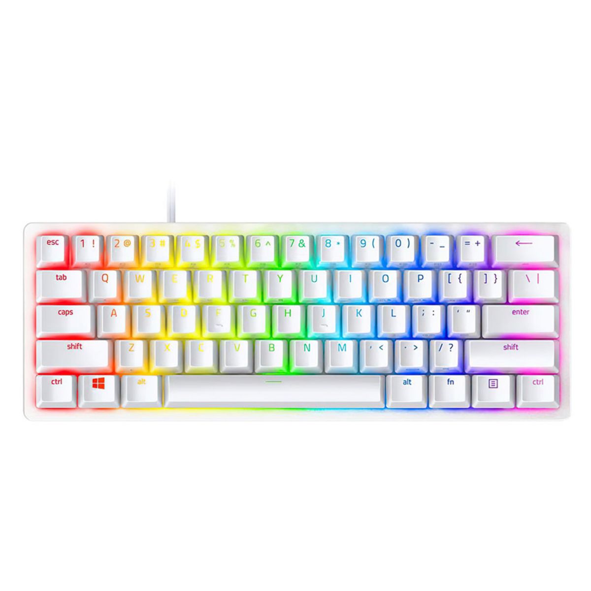 RAZER - Teclado Razer Huntsman Mini Purple Switch Mercury