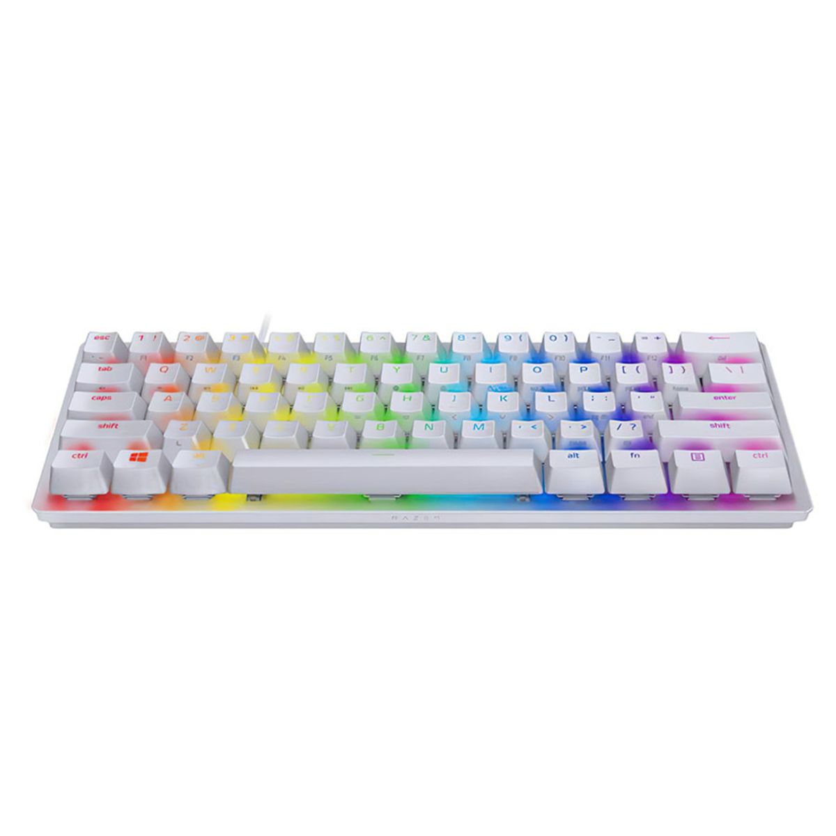 RAZER - Teclado Razer Huntsman Mini Purple Switch Mercury