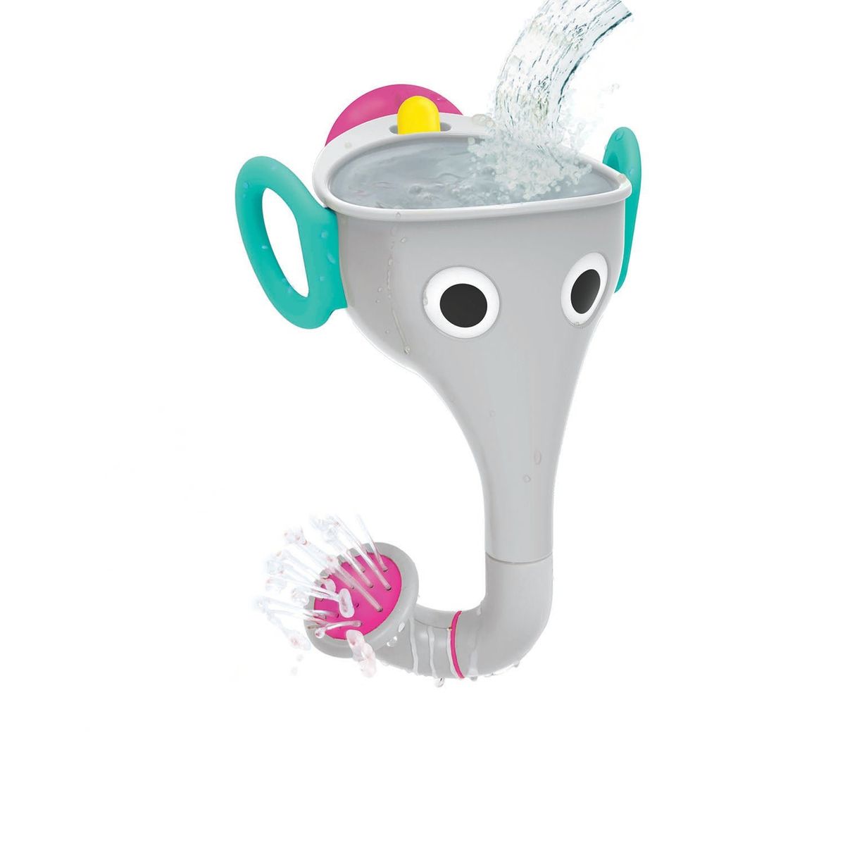 YOOKIDOO - Juego de Baño Elefante Embudo Gris Infantil Bebé Niño Niña Tina Yookidoo