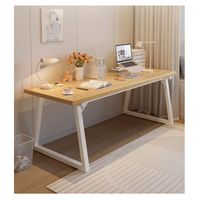 Escritorio Pata Metal Oficina 100x60x75cm Gruesa 30mm