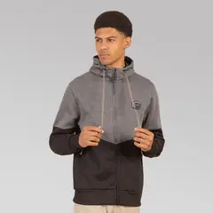 GANGSTER - Niño Poleron Fullziper Clever Negro