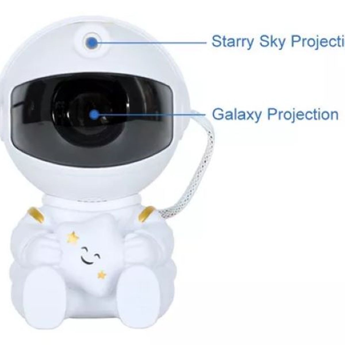 SHOP EHOME BAG - Adorno Led Mini Astronauta Proyector Cielo Estrella Universo