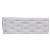 Respaldo 2 Plazas Crudo Diamante Felpa Muebles Rimar