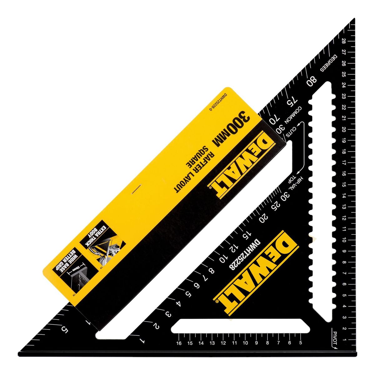 DEWALT - Escuadra métrica 30cm DEWALT DWHT25228-0
