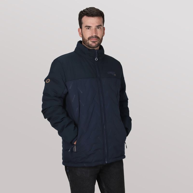 GANGSTER - Parka Glacier Azul Gangster