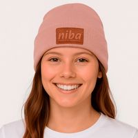 Gorro Lana Los Maquis Pastel Rosa Niba_.