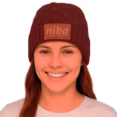 NIBA - Gorro Lana Los Queules Café