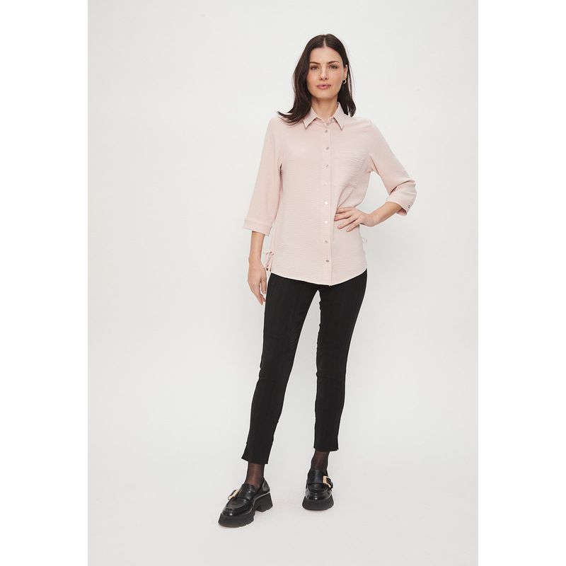 ASH - Blusa Manga Larga Rosado Mujer Ash