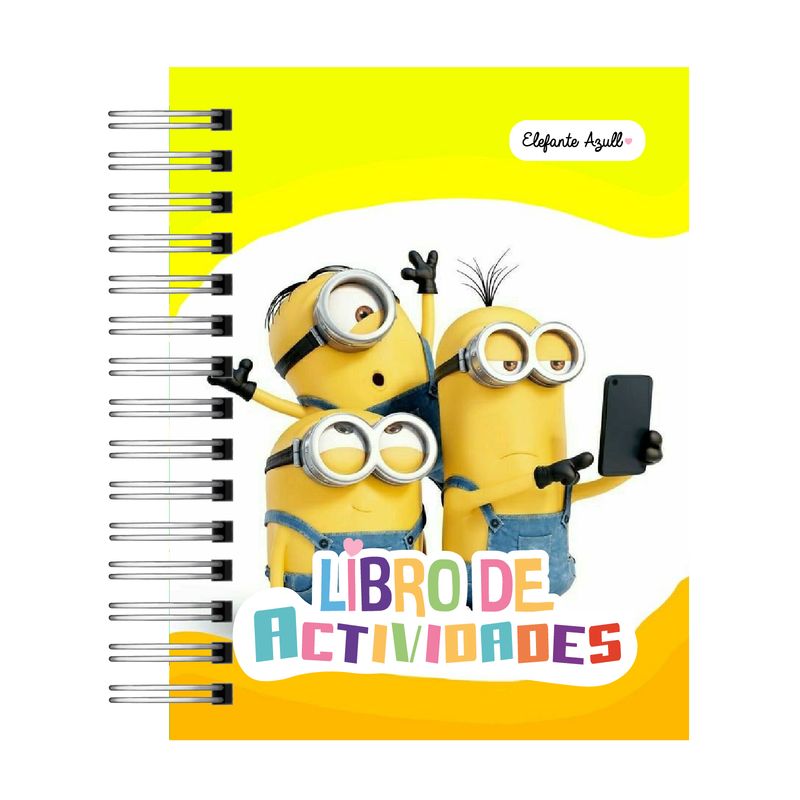 ELEFANTE AZULL - Libro de Actividades Minionsxxx
